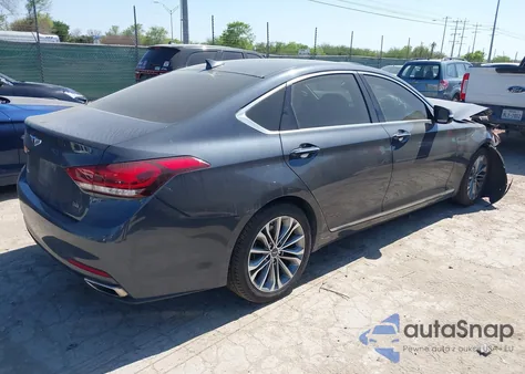 2017 Genesis G80 3.8 from USA, damaged, VIN KMHGN4JEXHU190259